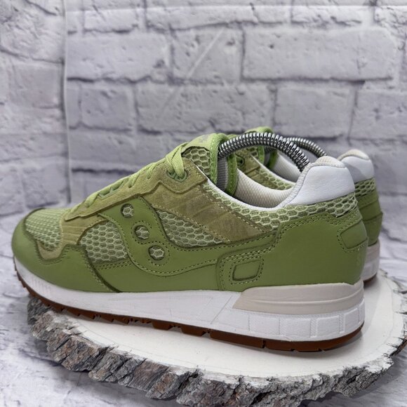 Saucony Shadow 5000 Running Shoes Trainers Women's Size 11 US 9 UK Green EUC - Picture 8 of 14